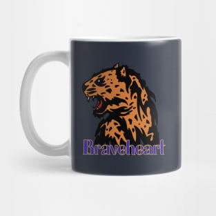 The Brave Tiger King of Jungle Mug